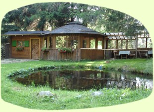 Eine anderer Sicht auf unseren Pavillion